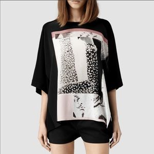 All Saints Paradiso Top Sz Small